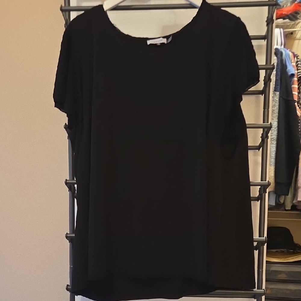 Calvin Klein Black Short Sleeve Tee